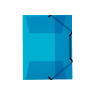 Kolma | Gummiband Mappe - Sammelmappe A4-Format, mit Einschlagklappen