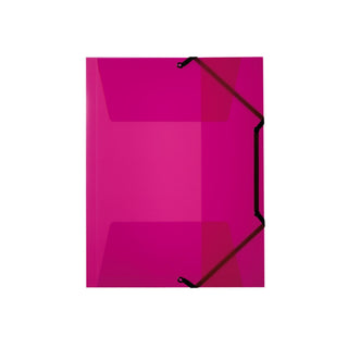 Kolma | Gummiband Mappe - Sammelmappe A4-Format, mit Einschlagklappen