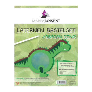 Marpa Jansen | Laternen Bastelset mit Anleitung, Laternenrohling aus Fotokarton 300g/m2