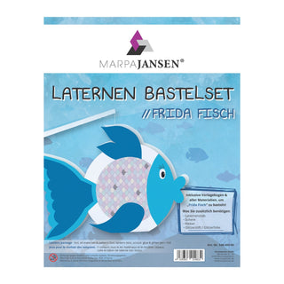 Marpa Jansen | Laternen Bastelset mit Anleitung, Laternenrohling aus Fotokarton 300g/m2