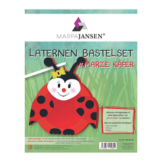 Marpa Jansen | Laternen Bastelset mit Anleitung, Laternenrohling aus Fotokarton 300g/m2