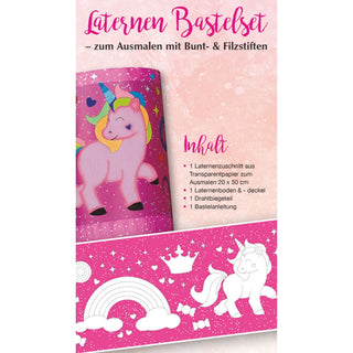 Marpa Jansen | Laternen-Set zum Ausmalen aus Transparentpapier 115g/m2