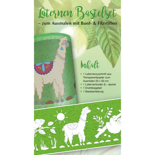 Marpa Jansen | Laternen-Set zum Ausmalen aus Transparentpapier 115g/m2