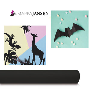 Marpa Jansen | Scherenschnittpapier schwarz matt, für Bastelarbeiten