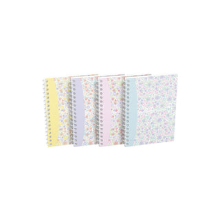 OXFORD | Spiralbuch Collegeblock Floral A6 kariert