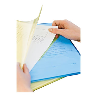 Q-CONNECT | Sichthüllen transparent aus strapazierfähiger Kunststofffolie, A4-Format