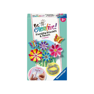 Ravensburger | BeCreative Knüpfarmbänder und Blumen - Bastelset ab 8 Jahren