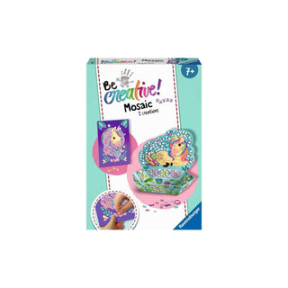 Ravensburger | BeCreative Mosaic Unicorn - Bastelset Einhorn, ab 7 Jahren