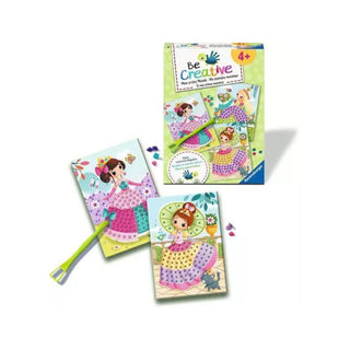 Ravensburger | BeCreative Mosaik Prinzessinnen - Bastelset für Kinder ab 4 Jahren