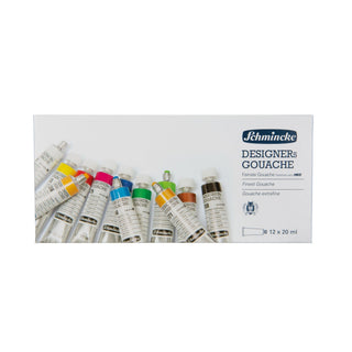 Schmincke | Designers Gouache Kartonset 12 x 20ml