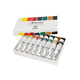Schmincke | Norma Professional Ölfarben Grundsortiment Kartonset 8 x 20ml