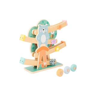 small foot | Kugelbahn Pastell aus Holz - Racher
