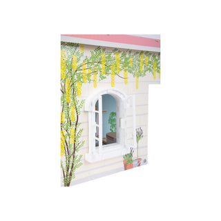 small foot | Puppenhaus mit Dachterrasse aus Holz - Racher