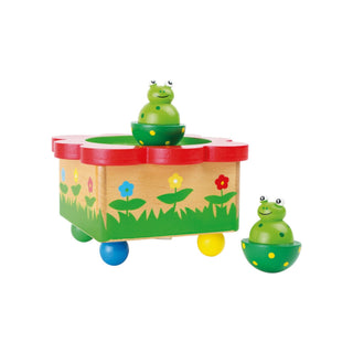 small foot | Spieluhr Froschteich Musikspieluhr mit tanzenden Fröschen - Racher