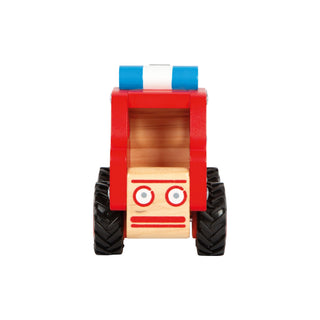 small foot | Feuerwehrfahrzeug aus Holz mit beweglicher Leiter