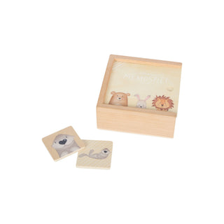 small foot | Memory Spiel mit Tiermotiven aus Holz