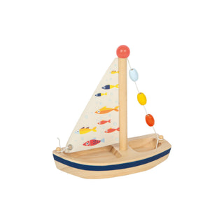 small foot | Wasserspielzeug Segelboot Grosser Ozean aus Holz