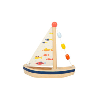 small foot | Wasserspielzeug Segelboot Grosser Ozean aus Holz