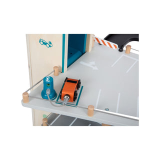 small foot | Parkhaus Rallye Spielparkhaus Holz mit Autos