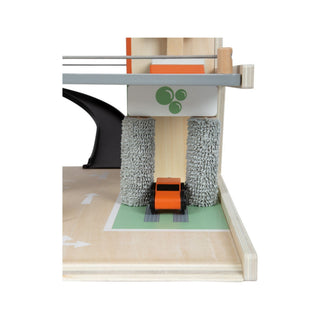 small foot | Parkhaus Rallye Spielparkhaus Holz mit Autos