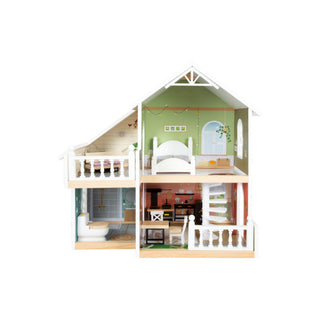 small foot | Puppenhaus mit Dachterrasse aus Holz