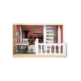 small foot | Puppenhaus mit Dachterrasse aus Holz