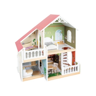 small foot | Puppenhaus mit Dachterrasse aus Holz