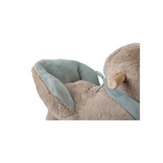 small foot | Schaukeltier Esel mit Sitz kuscheliger schaukelnder Esel aus Plüsch und Holz