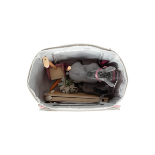 small foot | Spielset Esel mit Stall und Zubehör in der Tasche