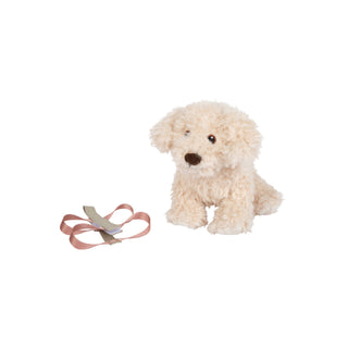 small foot | Hund mit Tasche und Pflege-Set rosa