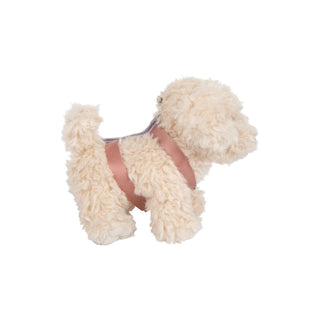 small foot | Hund mit Tasche und Pflege-Set rosa