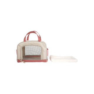 small foot | Hund mit Tasche und Pflege-Set rosa