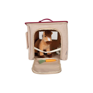 small foot | Spielset Pferd mit Stall und Zubehör in der Tasche