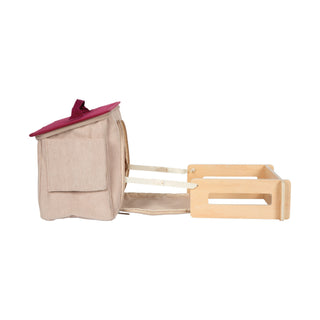 small foot | Spielset Pferd mit Stall und Zubehör in der Tasche