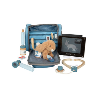 small foot | Spielset Tierarzt mit Hase und Tasche