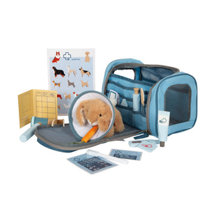 small foot | Spielset Tierarzt mit Hase und Tasche