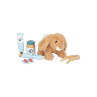 small foot | Spielset Tierarzt mit Hase und Tasche