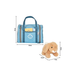small foot | Spielset Tierarzt mit Hase und Tasche