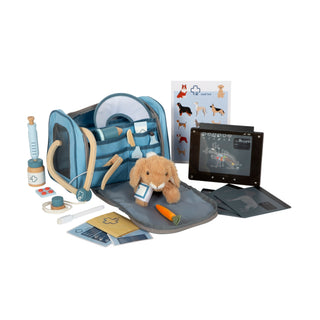 small foot | Spielset Tierarzt mit Hase und Tasche