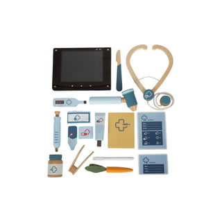 small foot | Spielset Tierarzt mit Hase und Tasche